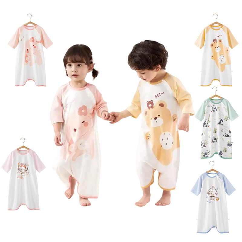 Baby Clothing Night - الصيف فتاة صبي ثوب النوم الكرتون