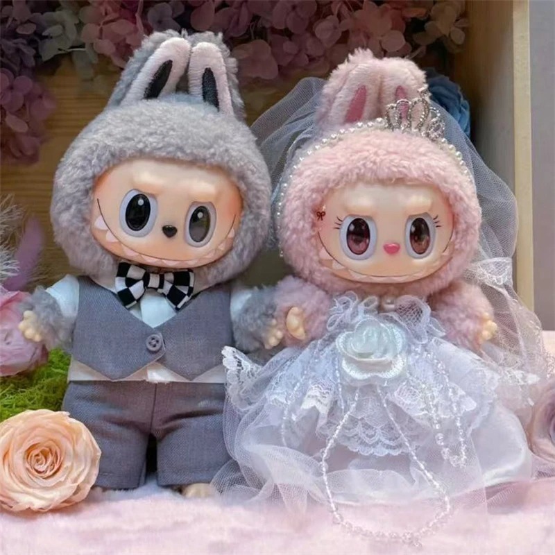 Baby Clothing Usa - 15 17 سنتيمتر ل Labubu دمية