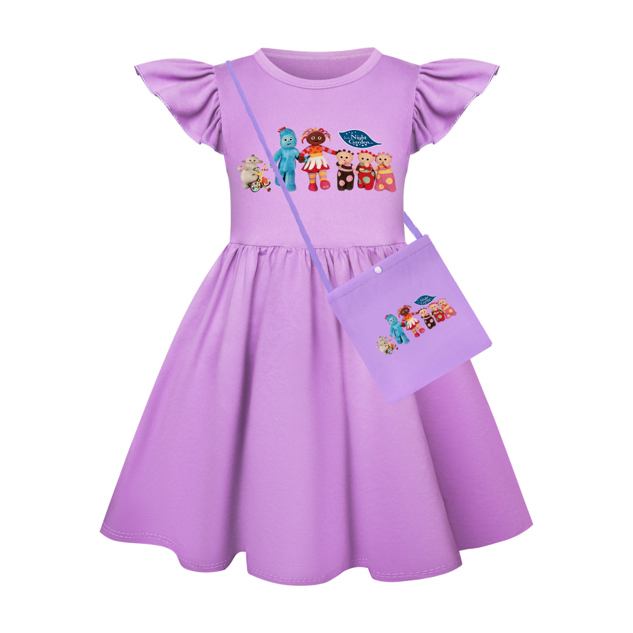 Baby Clothing Night - فستان كرتوني بتصميم تلفزيون كرتوني في