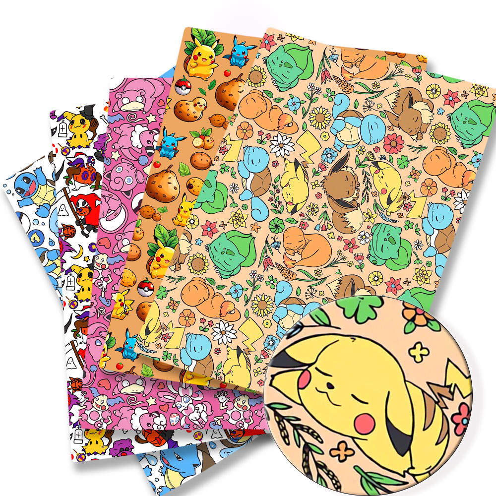 Baby Clothing Fabric - البوكيمون الكرتون Fabric140*50 سنتيمتر اليدوية الخياطة