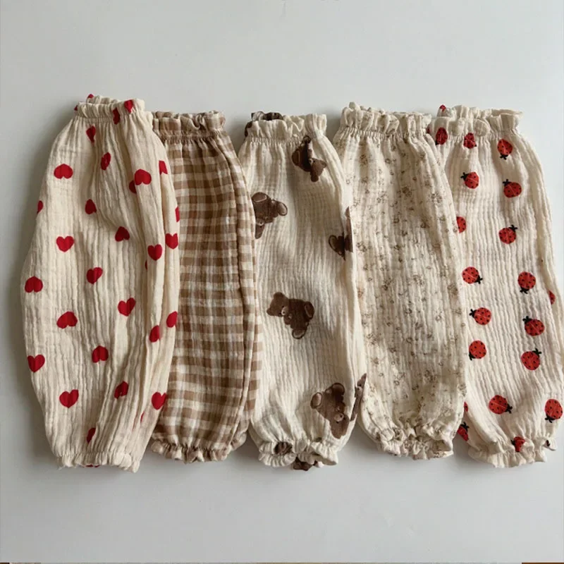Baby Clothing Organic - سراويل قطنية عضوية ناعمة للأطفال حديثي
