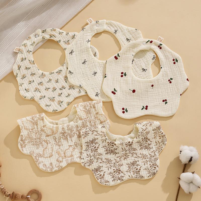 ✰ ✪ 1 قطعة مريلة أطفال قطنية ل - مراجعة Baby Clothing Fabric وسعره