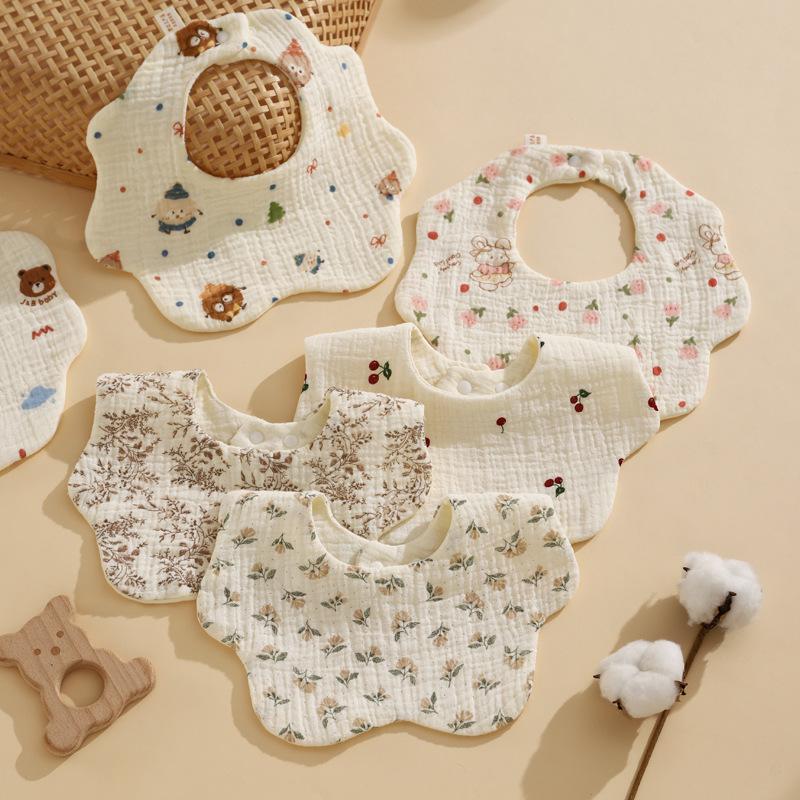 ✰ ✪ 1 قطعة مريلة أطفال قطنية ل - مراجعة Baby Clothing Fabric وسعره