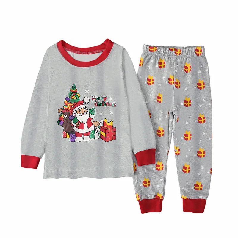 رمادي سانتا كلوز طباعة الاطفال - مراجعة Baby Clothing Usa وسعره