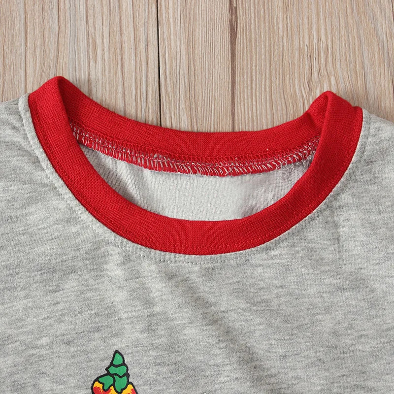 رمادي سانتا كلوز طباعة الاطفال - مراجعة Baby Clothing Usa وسعره