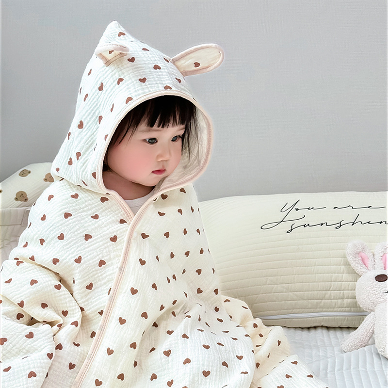منشفة استحمام الطفل 4 طبقات ال - مراجعة Baby Clothing Fabric وسعره