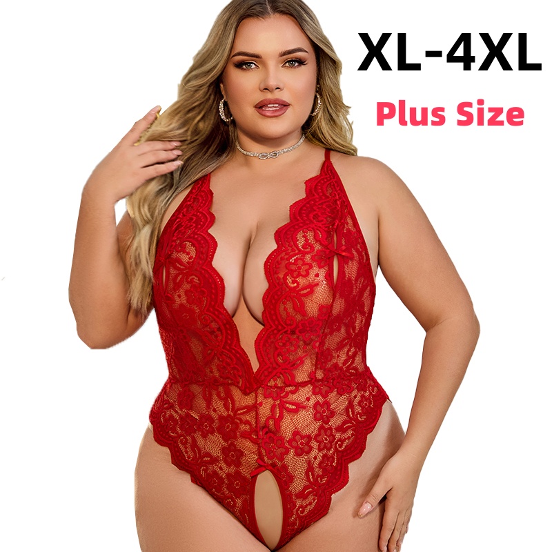 XL-4XL Crotchless الدانتيل ارت - مراجعة Baby Clothing Night وسعره
