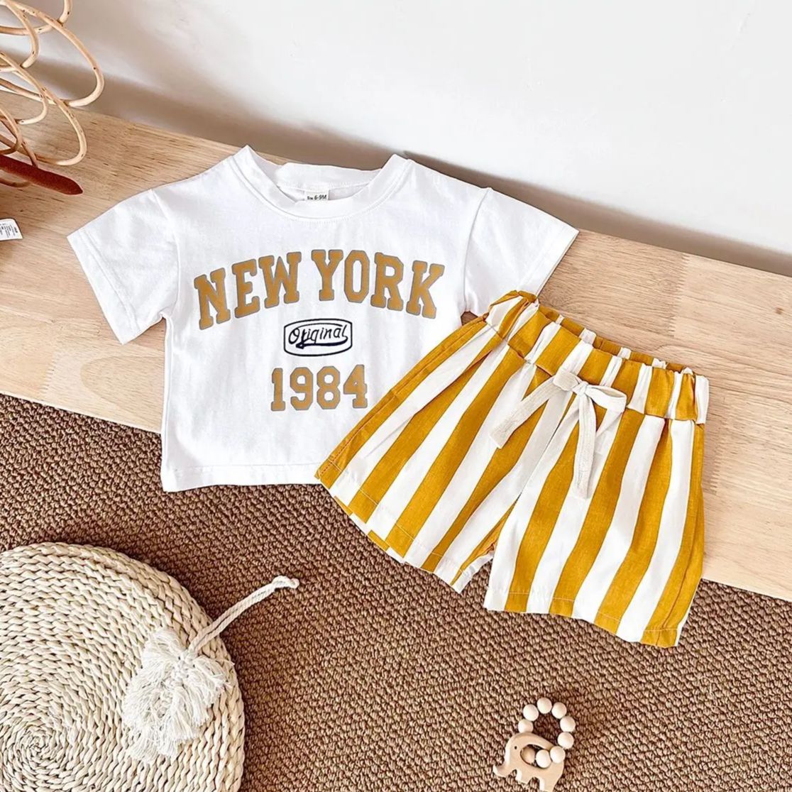 تي شيروتات وقضبان مطبوعة لحديث - مراجعة Baby Clothing New York وسعره