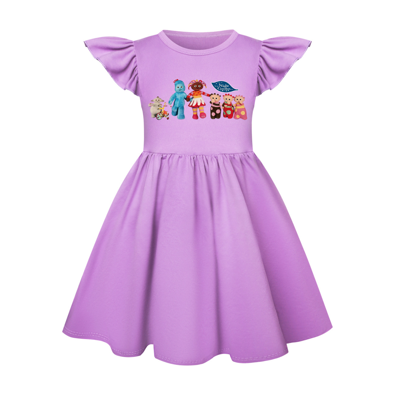 فستان كرتوني بتصميم تلفزيون كر - مراجعة Baby Clothing Night وسعره