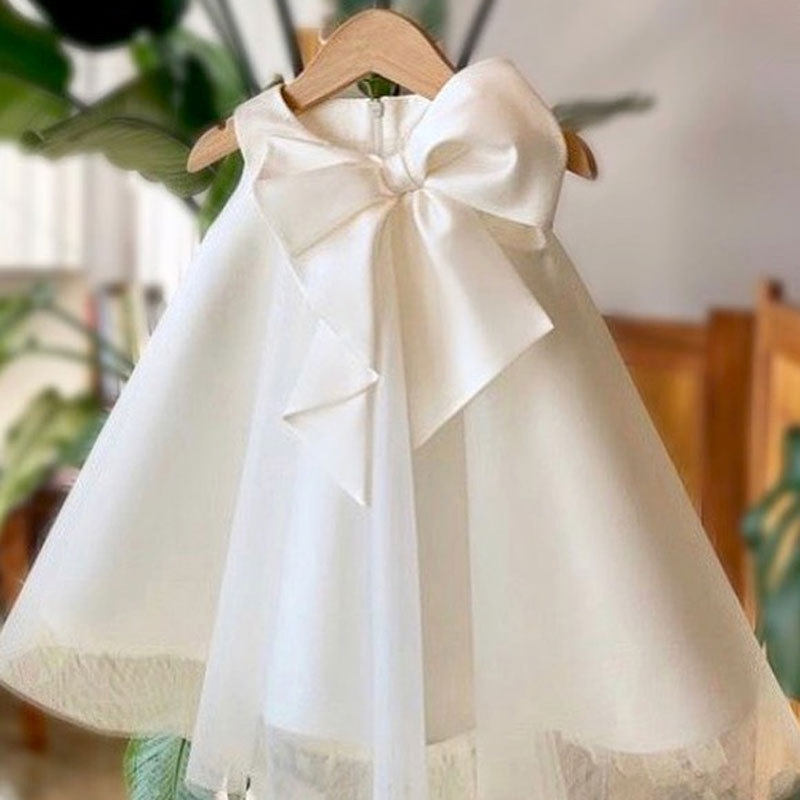 فستان بناتي صيفي بفيونكة كبيرة - مراجعة Baby Clothing Set وسعره