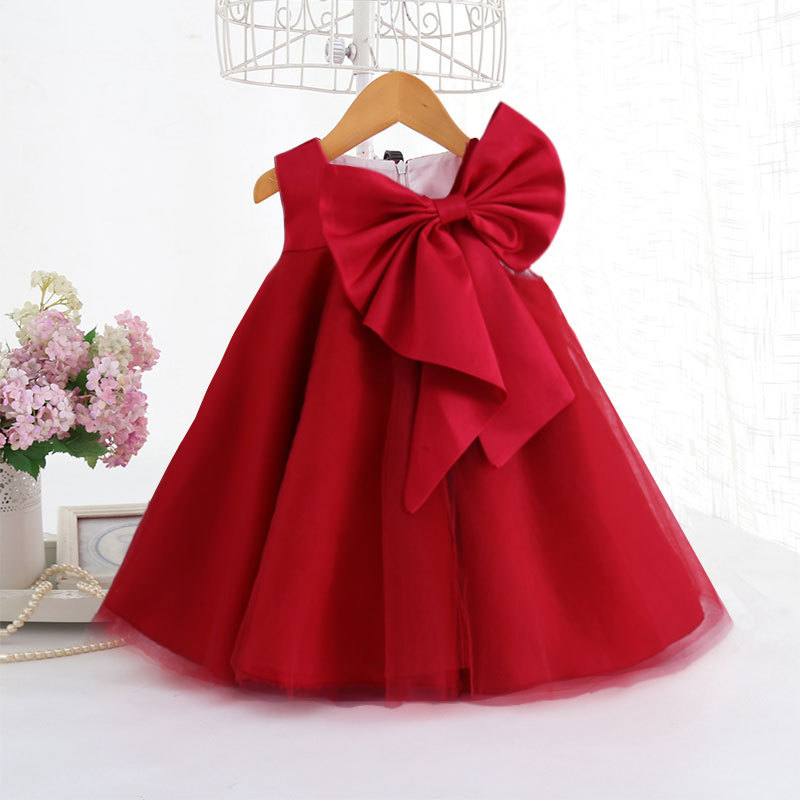فستان بناتي صيفي بفيونكة كبيرة - مراجعة Baby Clothing Set وسعره