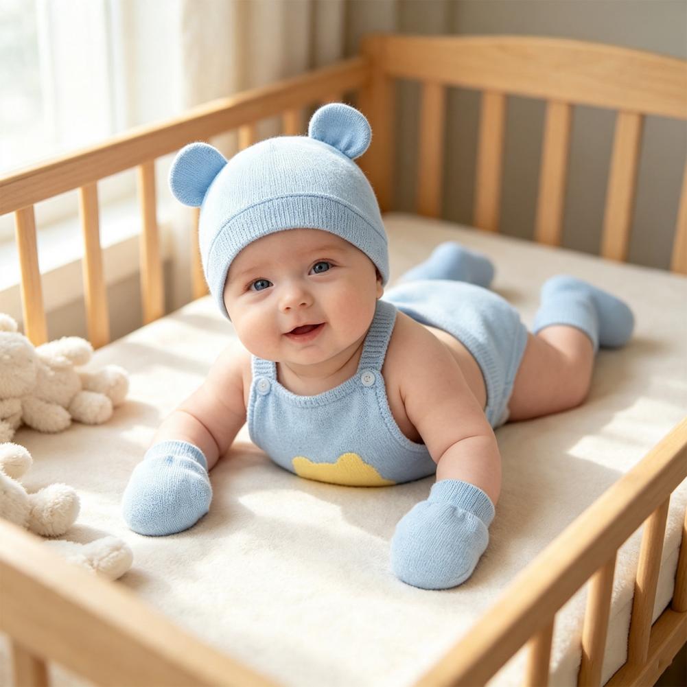 واقيات أقدام للمواليد الجدد، ط - مراجعة Baby Mittens Scratch وسعره