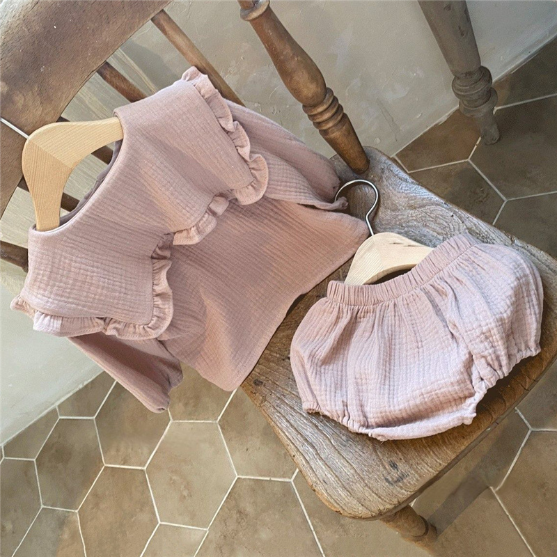 طفل الفتيات القطن العضوي Ruffl - مراجعة Baby Clothing Organic وسعره