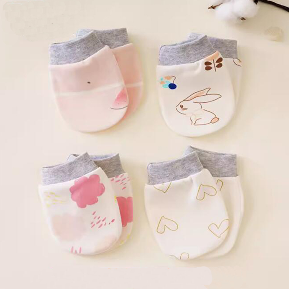 قفاز قطني ناعم لحديثي الولادة  - مراجعة Baby Mittens Scratch وسعره
