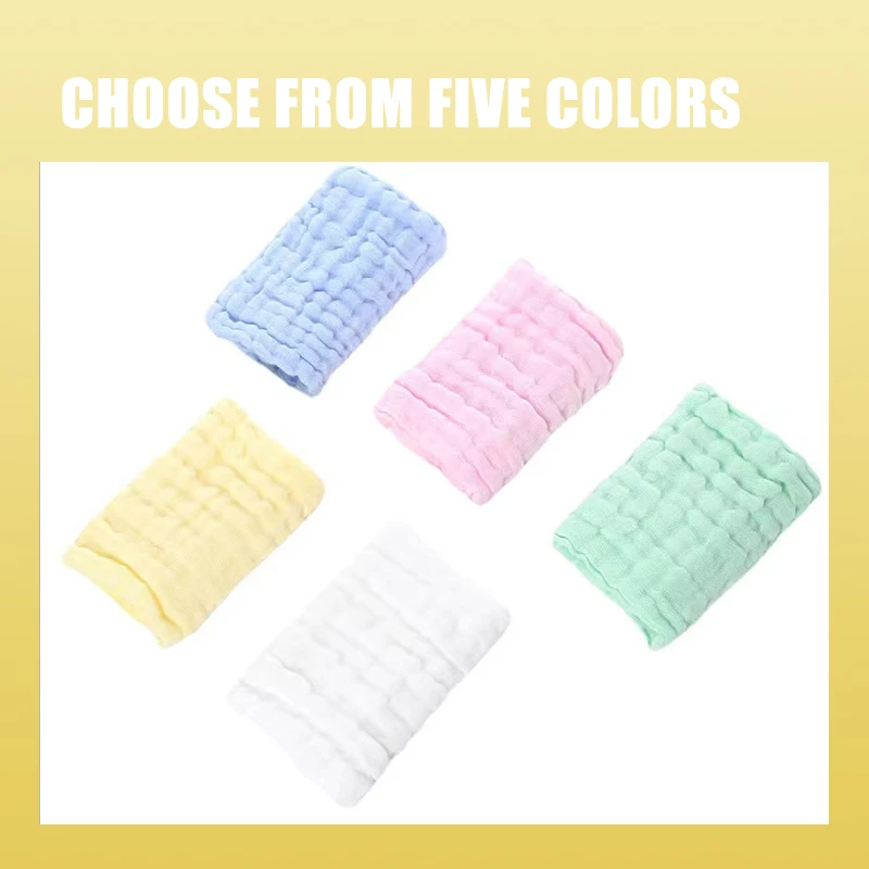 5 قطع من مناشف الموسلين للأطفا - مراجعة Baby Clothing Fabric وسعره